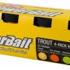 Berkley PowerBait Trout -tahnat, 4-pack