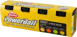 Berkley PowerBait Trout -tahnat, 4-pack