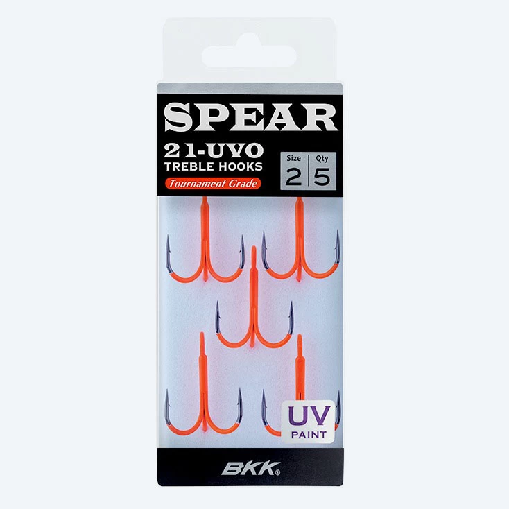 BKK SPEAR-21 UVO Treble Hook