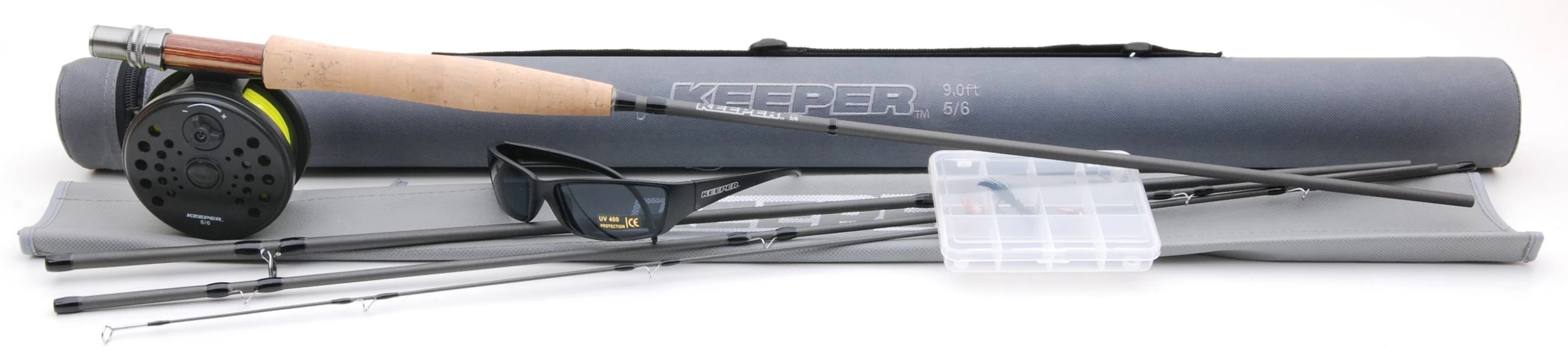 Keeper 9′ #5/6 -perhokalastussetti