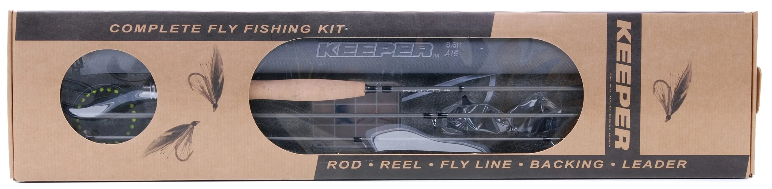 Keeper 9′ #5/6 -perhokalastussetti - Image 3