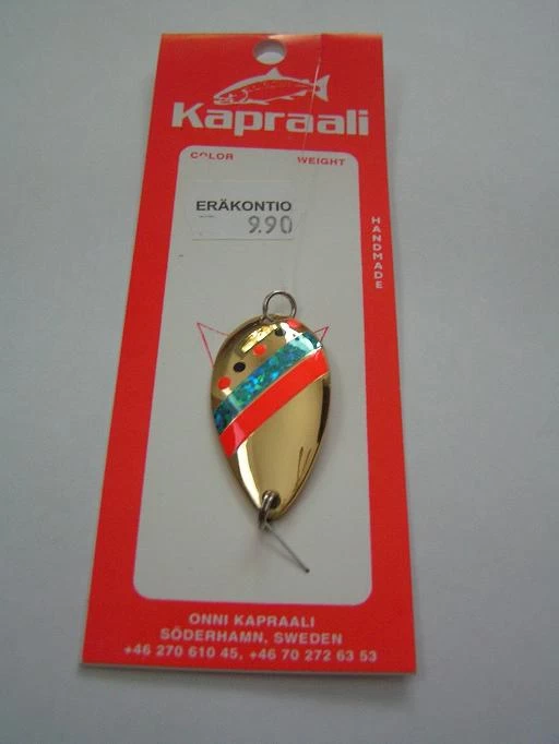 Kapraali-rautupilkki 45mm,malli:0,Messinki,sini-puna,or-mu Piste