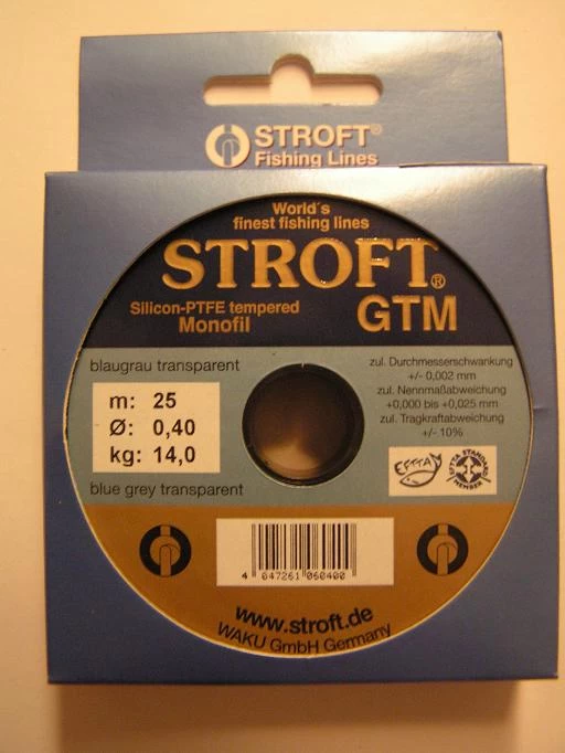 Stroft GTM 25m -monofiilisiima, 0.40mm