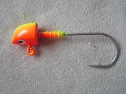 Berkley Powerjig 170g 12/0 -jigipää,väri:Fluo Orange/Yellow