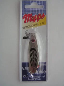 Mepps Syclops -lusikka, Koko:1,väri:Hopea