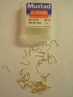 Mustad 277E Pilkkikoukku,koko:12