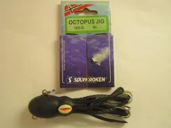 Solvkroken Octopus Jig,musta,150g