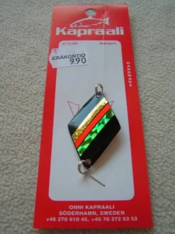 Kapraali-rautupilkki 45mm,Malli:7,Musta-Kupari