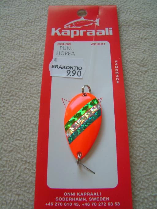 Kapraali-rautupilkki 45mm,Malli:0,Puna-Hopea