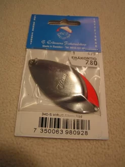 G.Erikssons Virus 68mm,väri:Hopea