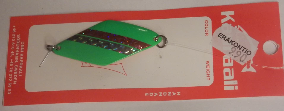 Kapraali-rautupilkki 60mm,Malli:8,Vihreä-Kupari