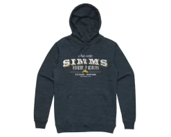 Simms Working Class Hoody Navy Heather -huppari